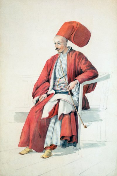 A Court Official or Servant of the Sultan, c.1810 by William Page